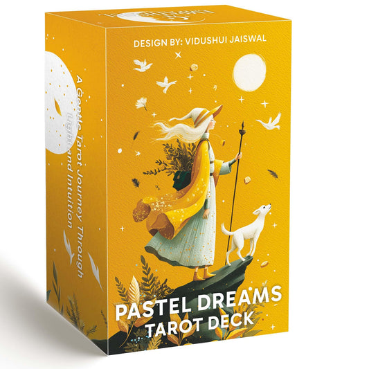 EmpathSoul Pastel Dreams tarot cards spread for a calm, intuitive reading