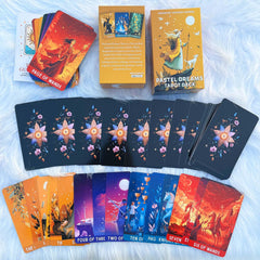 EmpathSoul Pastel Dreams deck 78 cards in a compact, portable package