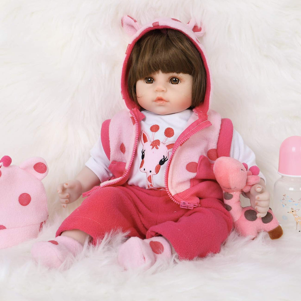 ENADOLL Gift set Polka Dot Giraffe doll box ready to gift