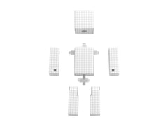 EnderToys Color-in Customizable Action Figure accessories image hints at interchangeable parts and collectability.