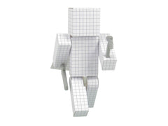 EnderToys Color-in Customizable Action Figure decal detail highlights durable, waterproof finish.