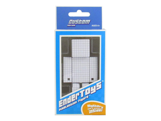 EnderToys Color-in Customizable Action Figure front view shows compact size for easy display.