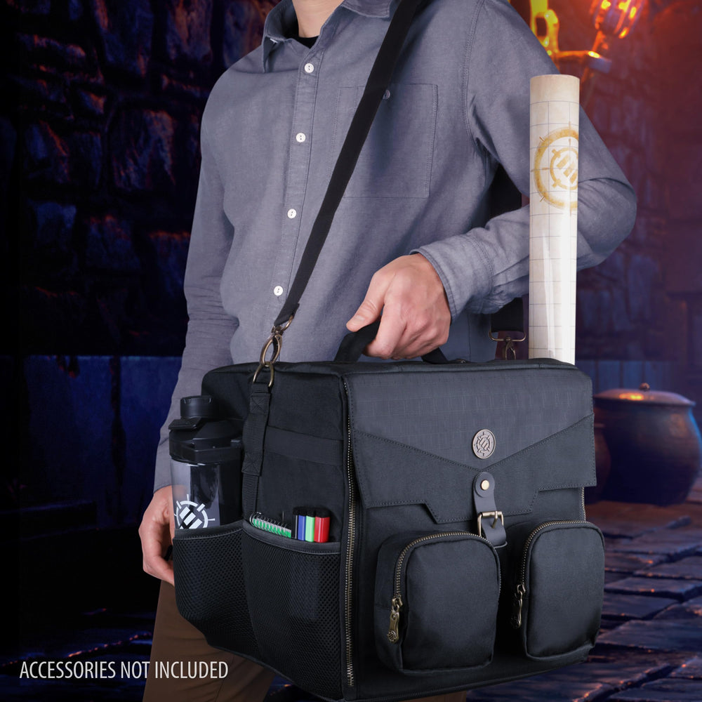 ENHANCE Board Game Shoulder Bag reinforced structure protects tabletop adventures on the go.