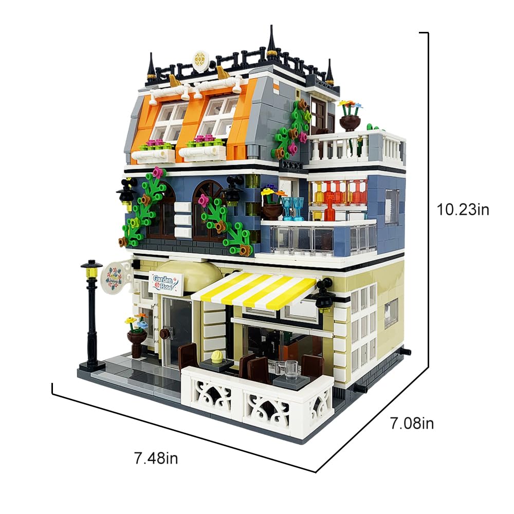 ENJBRICK Garden Hotel kit ready to gift for birthdays and holidays.