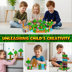 Enjoyjoy magnetic blocks stem-education visual demonstrates learning through building and problem solving.