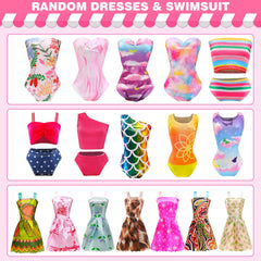 ENOCHT doll hangers and shoes for organized wardrobe and easy dressing