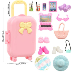ENOCHT doll puppy accessory adds companionship during travel pretend play
