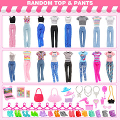 ENOCHT swimsuits for 11.5-inch dolls, great for beach and pool pretend play