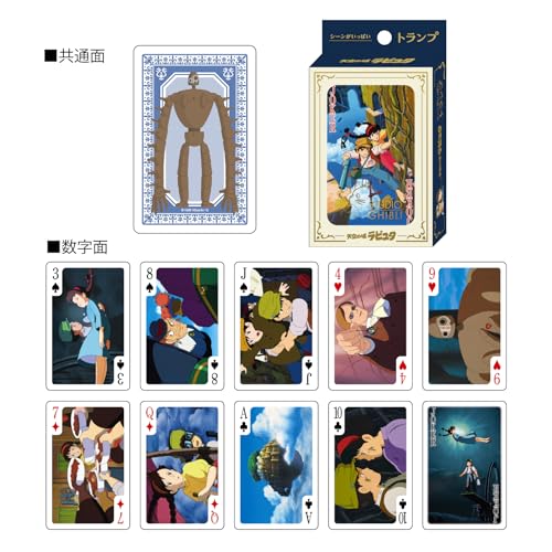 Ensky Castle in the Sky scene 2 card ideal for game nights