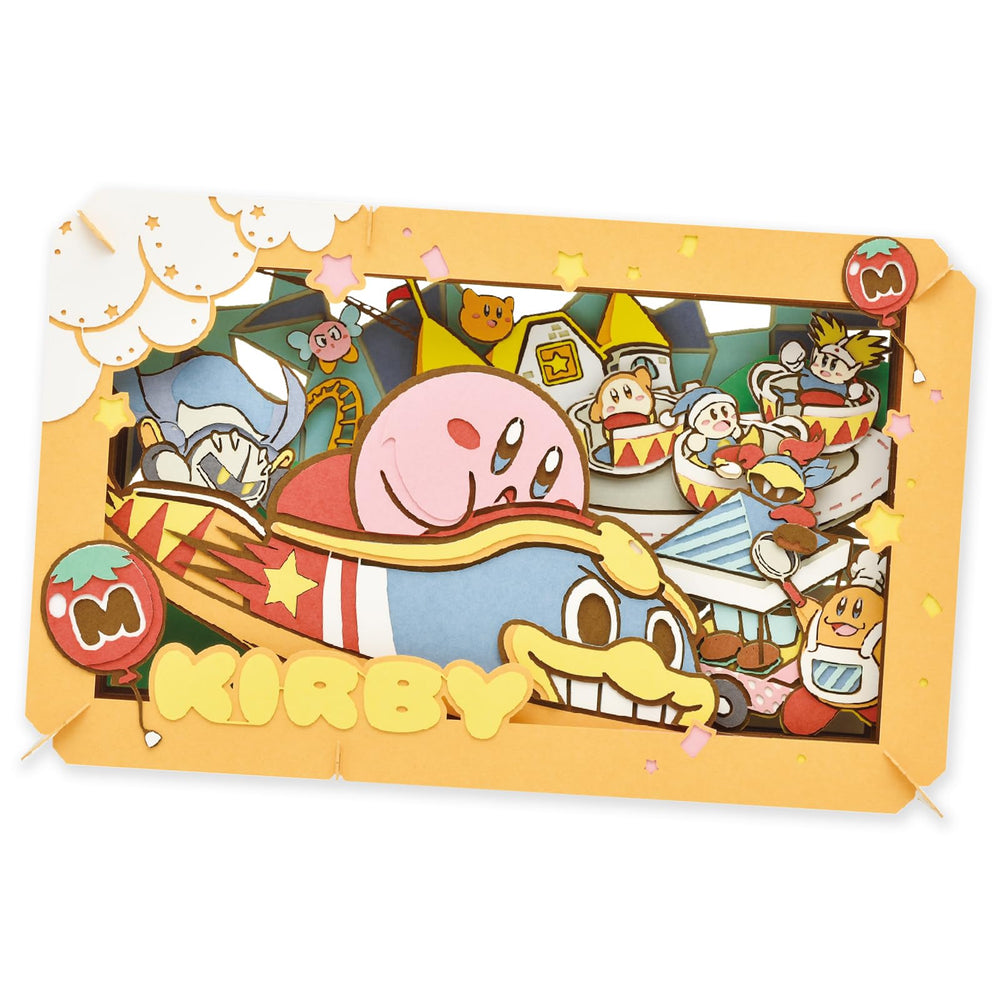Ensky Kirby PuPuPu Park front view paper theater for display