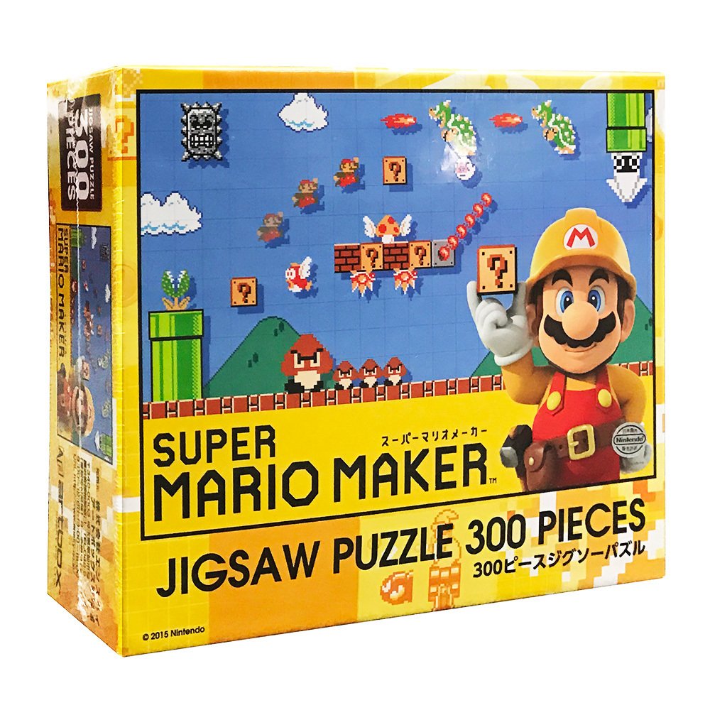 Ensky Nintendo Super Mario Maker puzzle completed, ideal for display after finishing