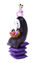 Ensky Spirited Away No Face Nosechara stack figure for compact display.