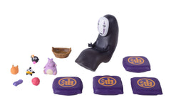 Ensky Spirited Away stackable figures Nosechara set for creative arrangements.