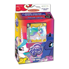 Enterplay Princess Celestia Theme Deck foil card highlights collectible play and strategy