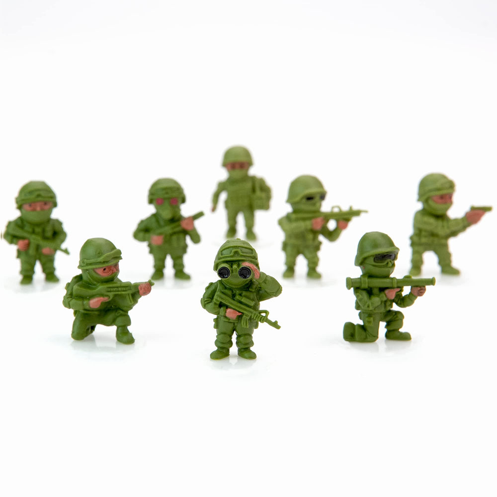Entervending army men front-row figures for dynamic imaginative play and storytelling