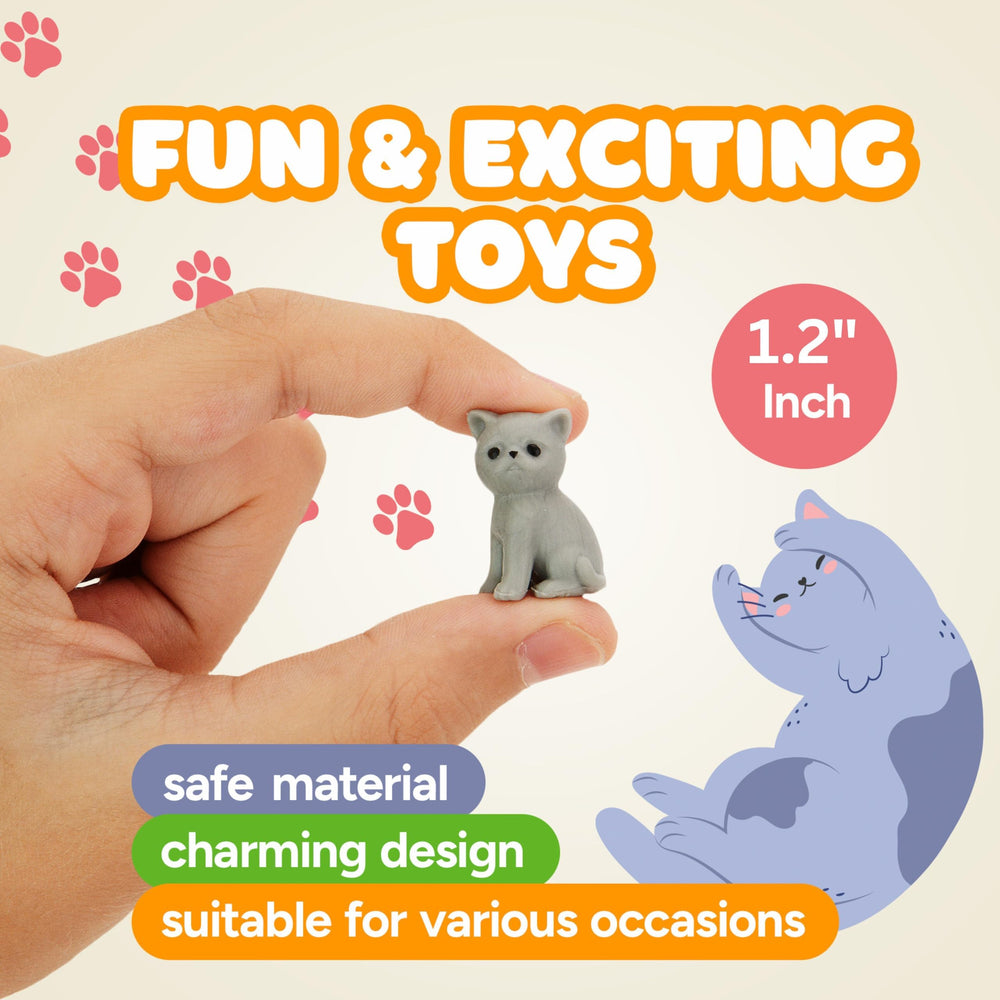 Entervending Easter kids toys basket stuffer—bright figures for egg hunts.