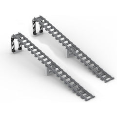 Enttgo city train track assembly parts show easy expansion for imaginative layouts