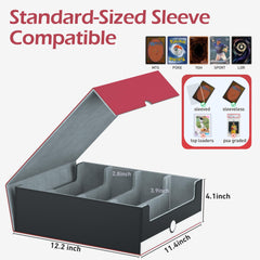 ENTUMO capacity up to 3200 unsleeved cards for large collections.