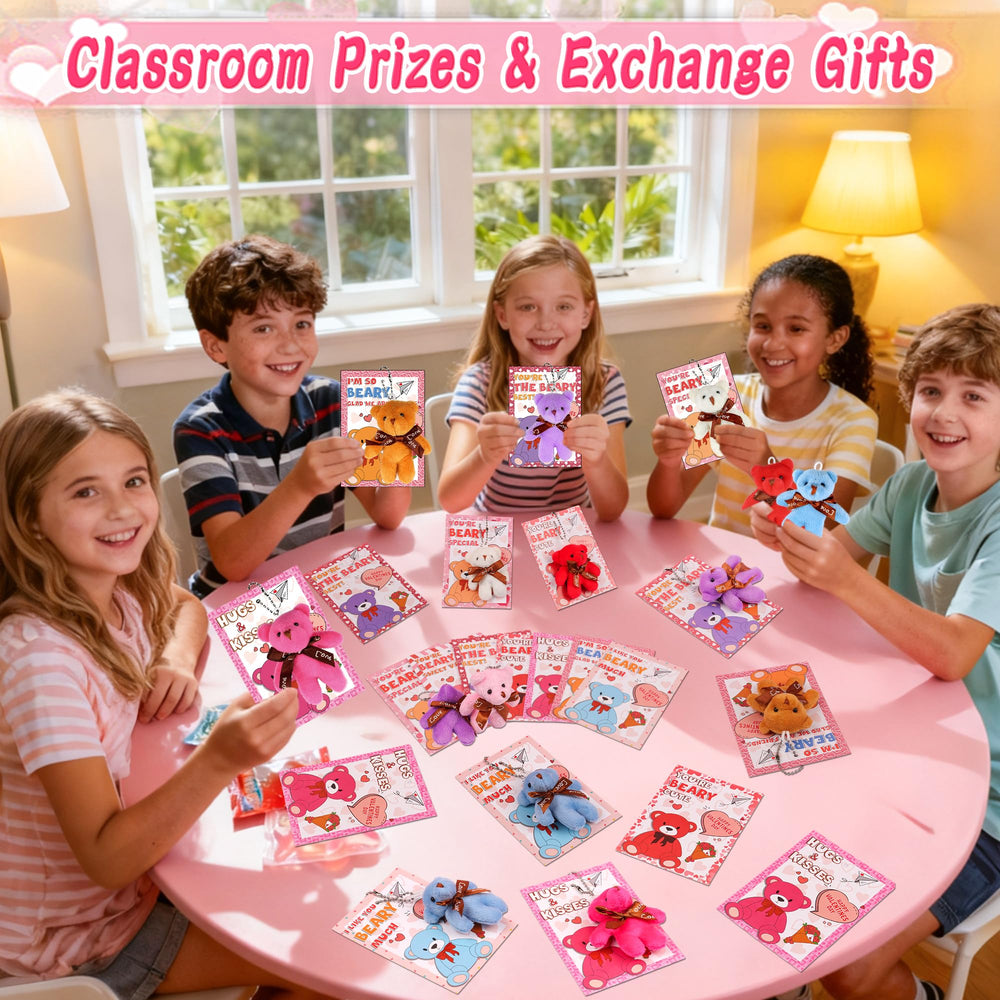 Envotek bear designs with pre-attached keychains for quick gifting