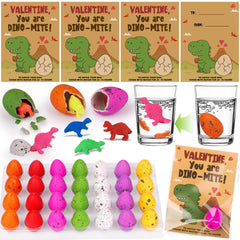 Envotek colorful dino eggs 28-pack ready for classroom gifting and exploration