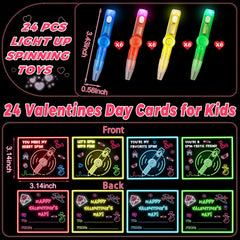 Envotek LED rotating fidget toys showcase bright lights and engaging spins for classroom fun.