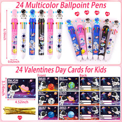Envotek space-themed valentines cards ideal for classroom exchanges.