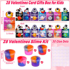 Envotek Valentine cards featuring astronauts for friendly greetings