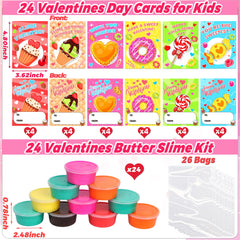 Envotek butter slime kit close-up of pastel textures ideal for kids play.