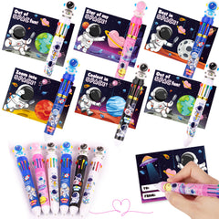 Envotek valentines classroom gift set with pens and cards for easy school exchanges.