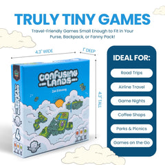 Envy Born Games Confusing Lands shows 18 scoring conditions for varied strategies