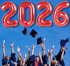 Enyeopd 2026 silver number balloon enhances modern themes and photo backdrops