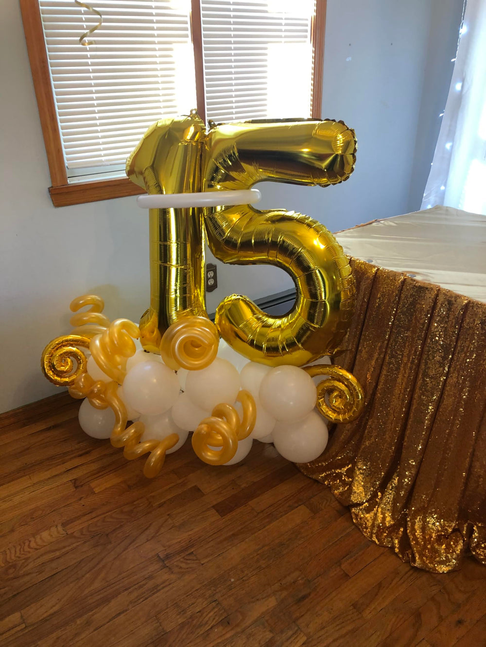 Enyeopd 40-inch pink 15-number balloon for festive celebrations