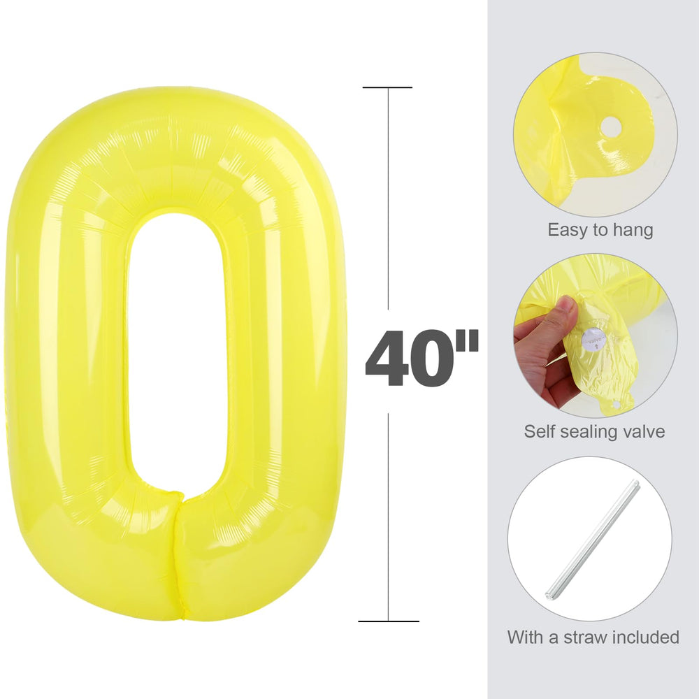 Enyeopd versatile number balloons suit birthdays, weddings, and anniversaries.