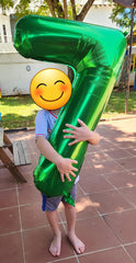 Enyeopd balloon numbers color options to fit any theme and style