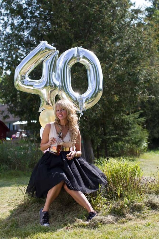 Enyeopd 14 silver balloon, ideal for weddings and anniversaries.