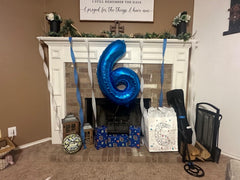 Enyeopd inflation straw for quick setup of number balloons