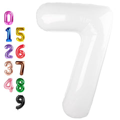Enyeopd Numbers Balloon 40-inch 7 for birthdays and milestones