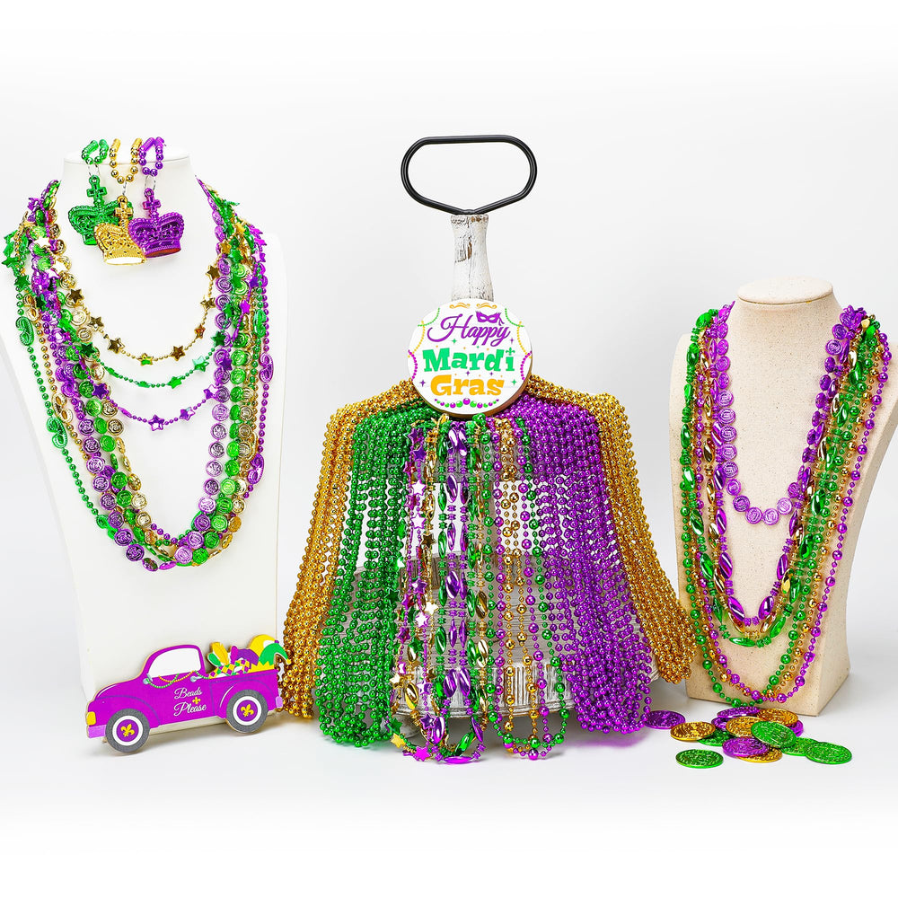 EOBOH bulk Mardi Gras accessories provide value for large events