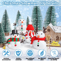 EOBOH Snowman Kit arms and buttons for varied snowman designs.