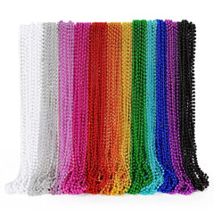 EOBOH Mardi Gras beads necklace set in 33-inch length for vibrant parades