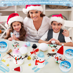 EOBOH snowman kit accessories close-up adds charm to DIY sculptures.