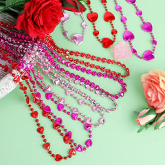 EOBOH Valentines heart necklace pattern 3 suited for party photos.
