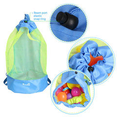 EocuSun thick nylon mesh texture highlights durability and quick drying