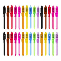 EODVICS invisible ink pens 30-pack for secret messages and creative play