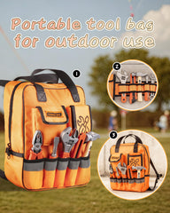 Eohemeral hand tools set supports fine motor skills during builds.