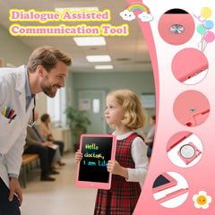 EooCoo LCD Writing Tablet travel-friendly design supports learning on the go