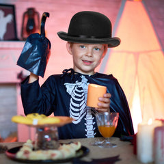 Eorbow costume party ideas using classic derby hats for events