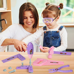 EP EXERCISE N PLAY portable toolbox keeps tools organized for on-the-go play