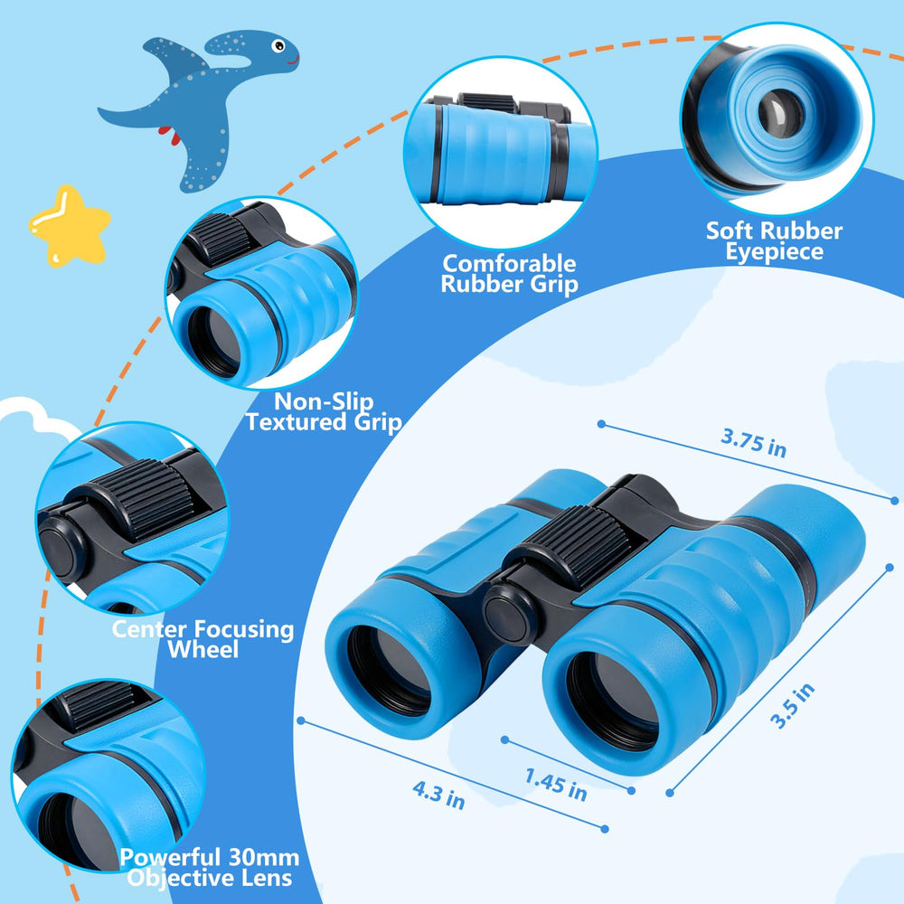 EPIMA binoculars focus wheel close-up demonstrating easy adjustments for kids.