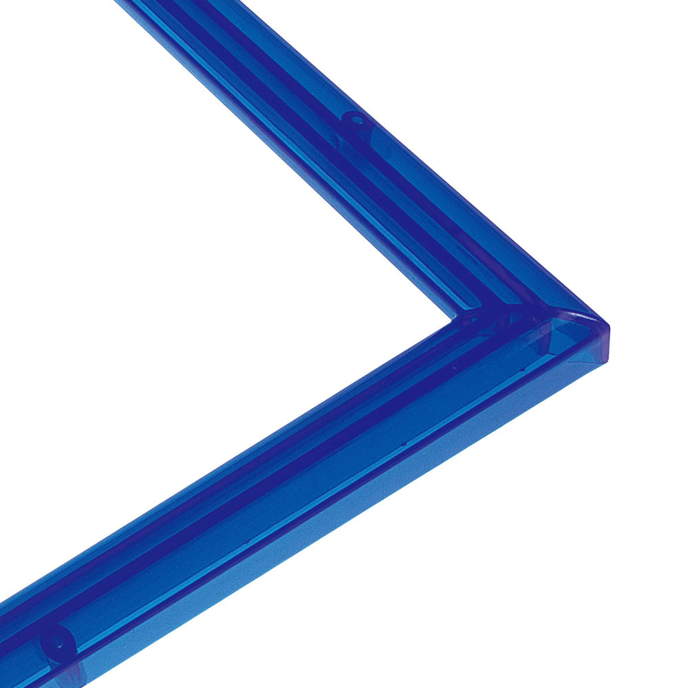 Epoch Blue Crystal Panel 1, front view, vibrant blue enhances your puzzle display